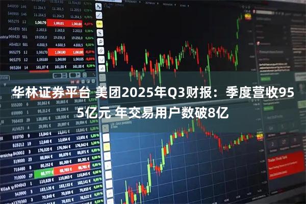 华林证券平台 美团2025年Q3财报：季度营收955亿元 年交易用户数破8亿